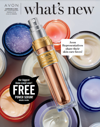 Click On Image To Learn About Avon What's New Campaign 4 2022