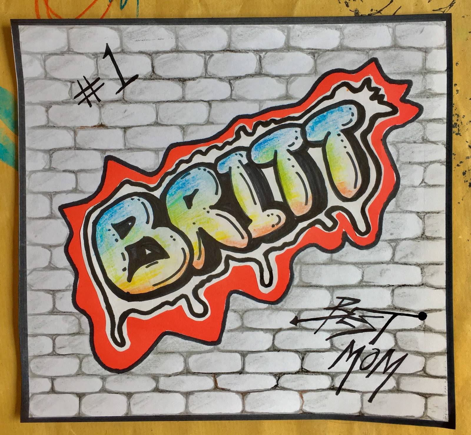  Art  Room Britt Graffiti  Lesson 