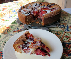 Spiced Plum Cake