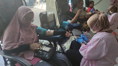 Jelang Musda ke -11, PDM Sidoarjo Gelar Donor Darah