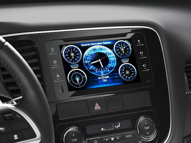 Novo Mitsubishi Outlander 2014 - interior