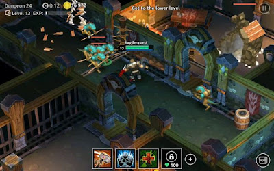 Dungeon Legends v1.811 MOD APK Cracked (Increased Gold/HP/Attack) for Android and iOS