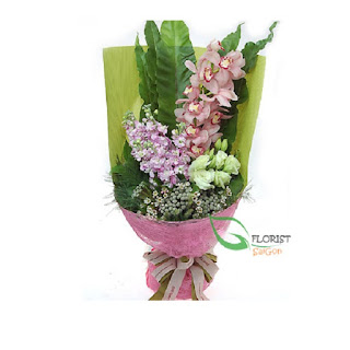 Orchid bouquet delivery in saigon