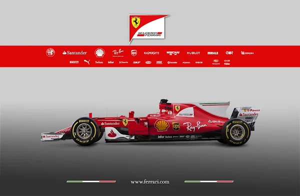 Ferrari SF70H F1 2017