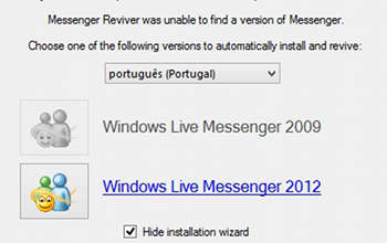 Como reativar o MSN Messenger - MSN Reviver