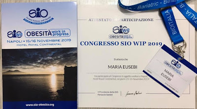 Attestato di aprtecipazione personale al congresso, locandina e badge