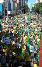 Manifestação pró impeachment em Curitiba Paraná 13 dezembro
