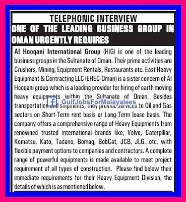 Telephonic Interview For OMAN