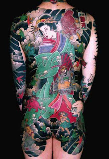 Japanese Geisha Tattoo