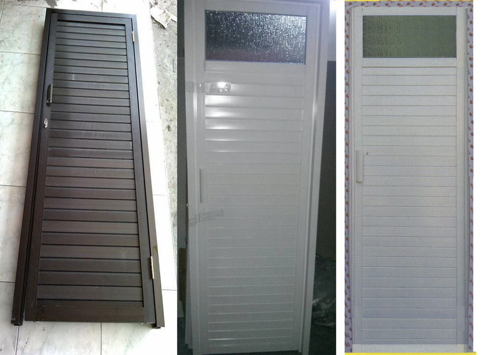 30 Model  dan  Jenis  Pintu  Panel Aluminium  Rumah Minimalis