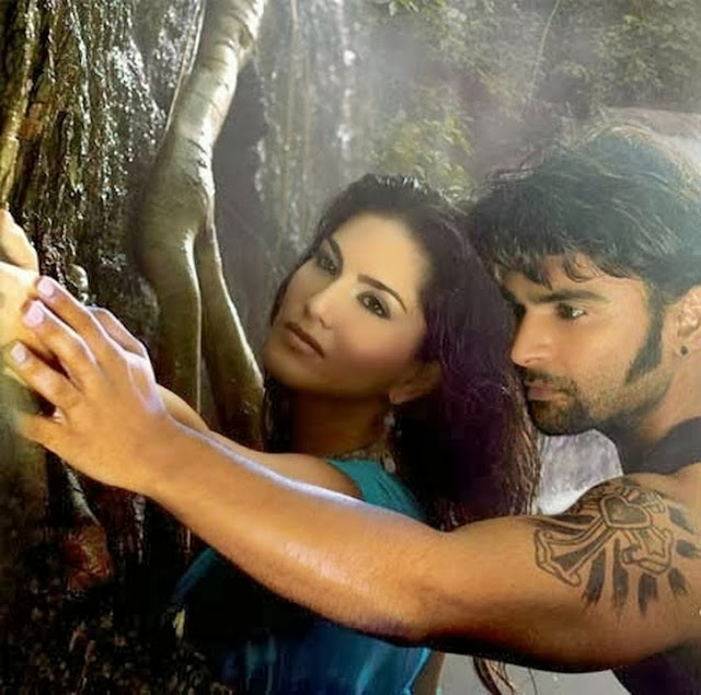 Sunny Leone and Sachiin Joshi from Jackpot Movie Image