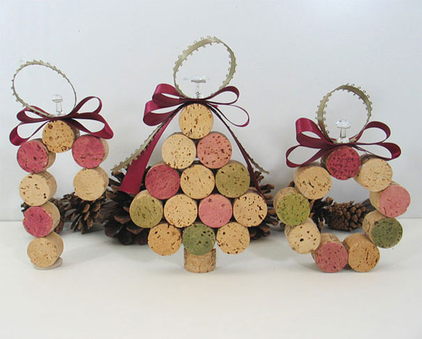 Wine Cork Ornaments