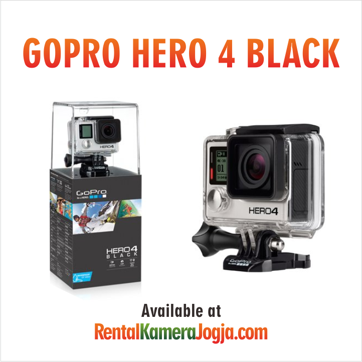 Sewa Kamera Termurah di Jogja: Sewa GoPro Hero 4 Black di 