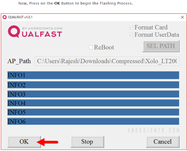 How to USE QualFast Flashing Tool