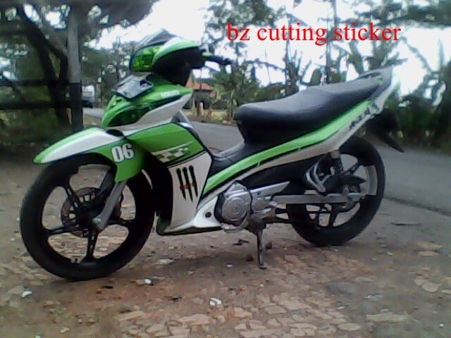 Modifikasi Stiker  Jupiter  Z  Modifikasi Motor  Terbaru