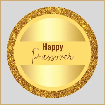 Happy Passover Greeting Cards Printable Sticker Labels - Gold Brown Beige Theme - 10 Free Modern Designs