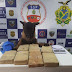 Cocaína avaliada em R$ 112 mil é apreendida pela Arpão; traficante escapou