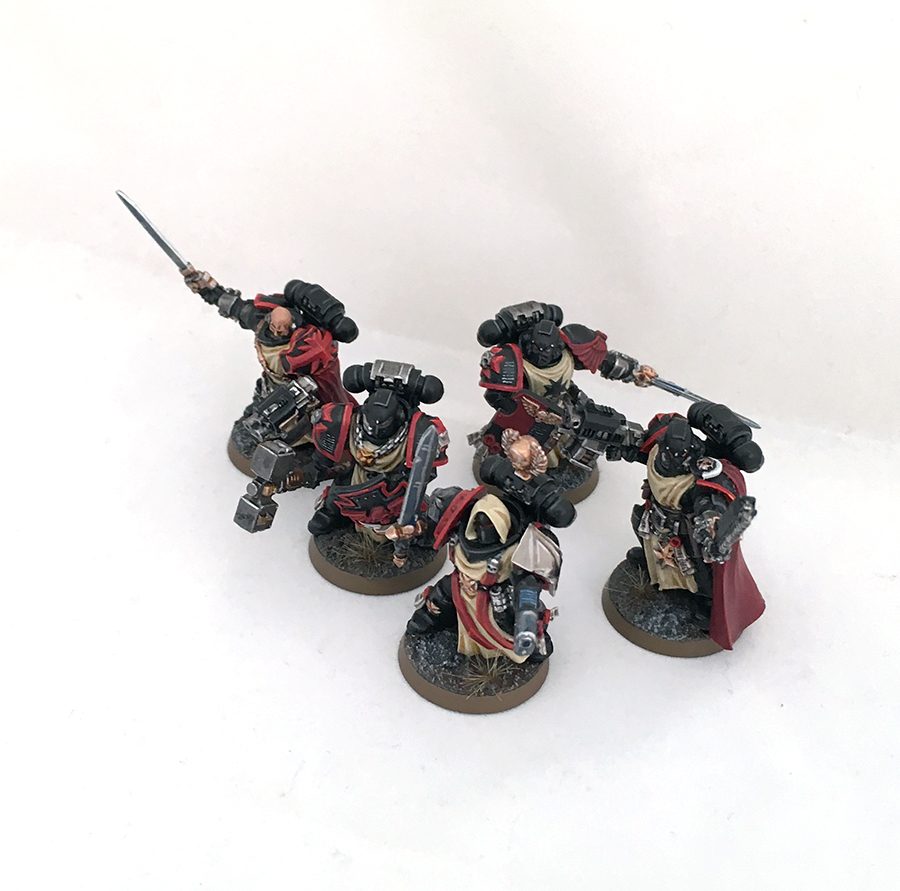 black templars sword brethren with close combat weapons