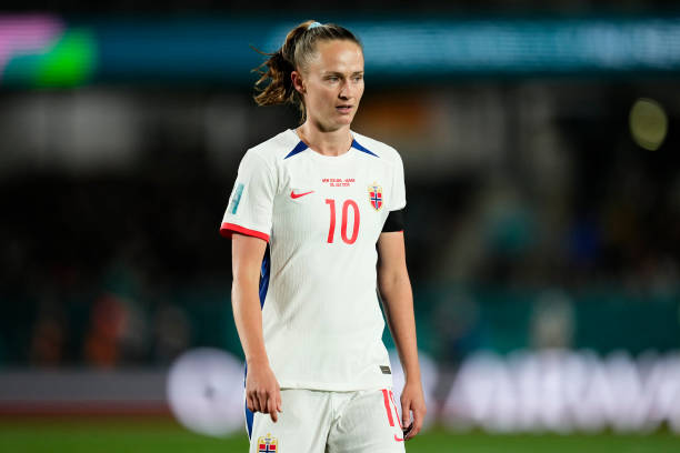 Norway's Star Forward Caroline Graham Hansen injury