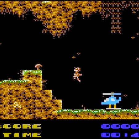 DITCH (Deeper In The Cave, Helipilot) para ordenadores Atari [Atari]