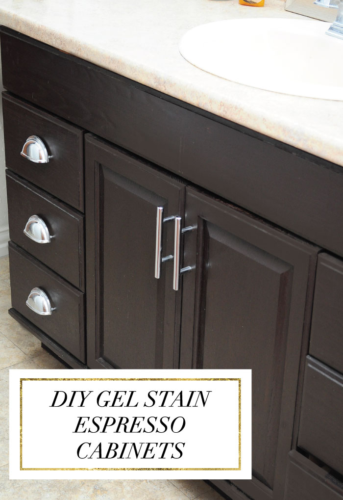 Staining Oak Cabinets An Espresso Color