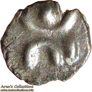 [HLA003] Hoysala Silver Fraction Coin