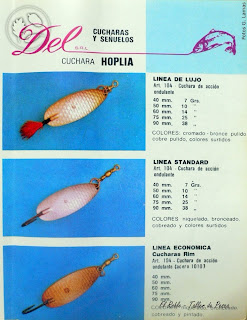 el roble taller de pesca señuelos del argentina del argentinian fishing lures