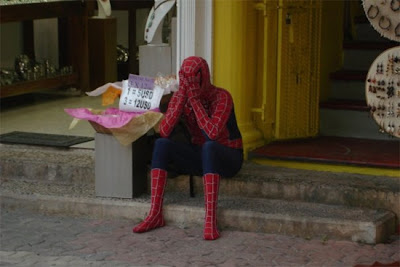 Spiderman need job and live insurance