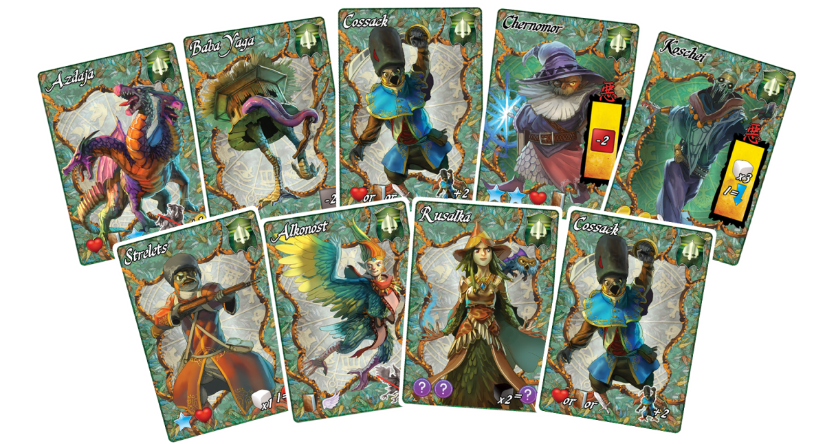 12 Realms Mage Ancestors legacy Kievan Empire cards