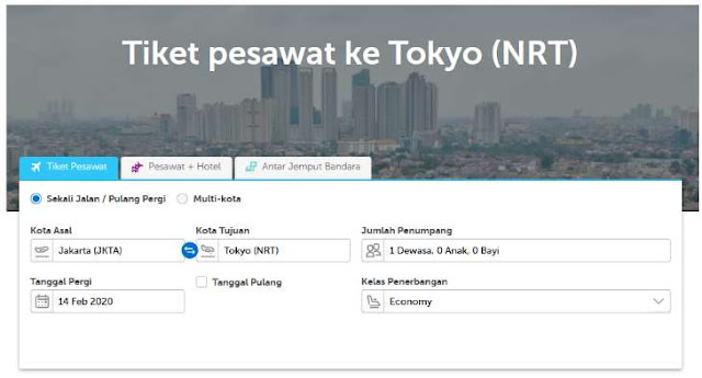 Cara Mendapatkan Promo Tiket ke Jepang