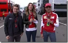 Gli inviati di Sky Sport