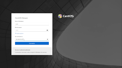 Paramètres initiaux : Utiliser la console d'administration Web | cockpit console Linux CentOS