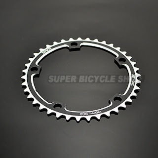 New Driveline CNC 7075 Alloy Chainring 39T, BCD 130mm, 40g, Black