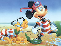 pluto and mickey mouse pictures