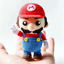 Super Mario amigurumi