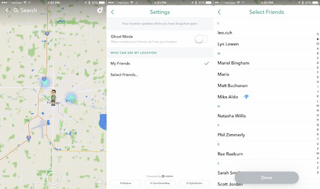  Cara Membagikan lokasi Snapchat dan mengatur siapa yang dapat melihatnya   