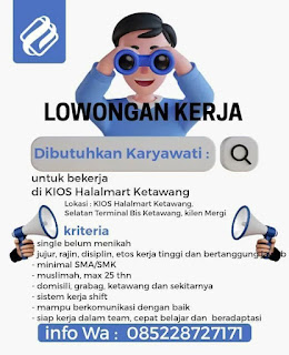 Lowongan Kerja Purworejo Halalmart Ketawang