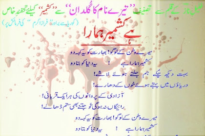 46+ Kashmir Jannat Nazir Speech In Urdu