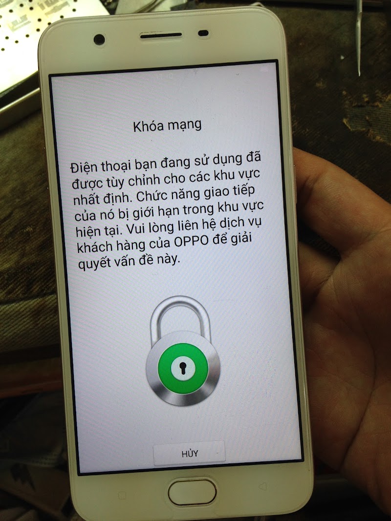 Oppo A57 Network Unlock (mở khóa mạng) ok