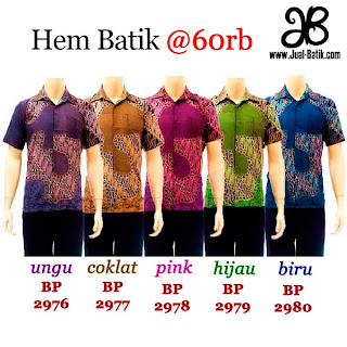 Model Baju Batik Pria