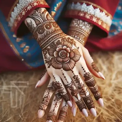 মেয়েদের-সেরা-মেহেদি-ডিজাইন