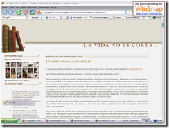 la vida no es corta