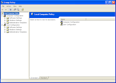 Group Policy Dialog Box