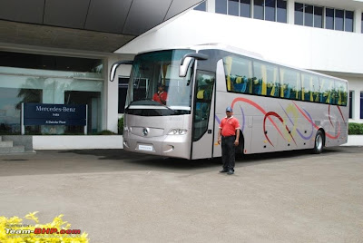 Mercedez Benz on Mercedes Benz Buses Come To India