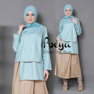 Chika top Blue