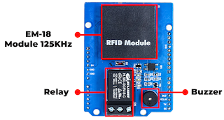 Ardi RFID Shield is based on the EM-18 module and is compatible with Arduino Uno