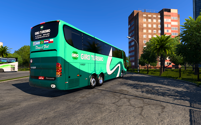 SKIN ETS2 GIRO TURISMO G6 1550 LD MB NORMAN MODS