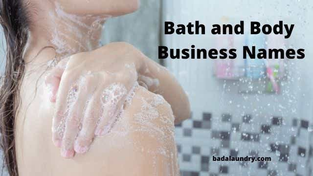 Creative Soap Business Names  (301 Soapery names)