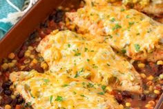   Santa Fe Baked Chicken Recipe