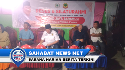 AJB Serap Aspirasi Di Cempa, Dan Ajak Masyarakat Cermat Memilih Caleg 